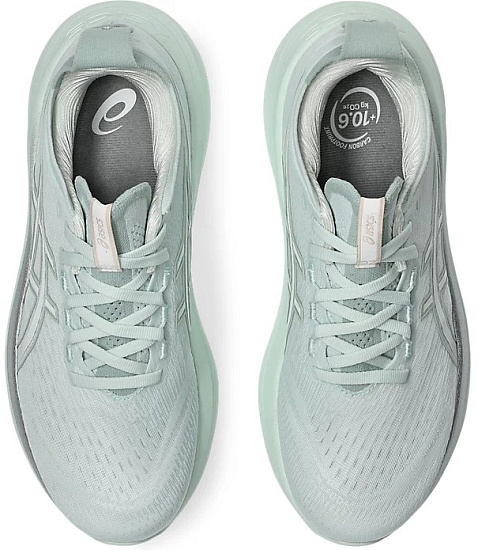 Кроссовки женские ASICS Gel-Nimbus 27 Pure Aqua/White - Фото 6 большая