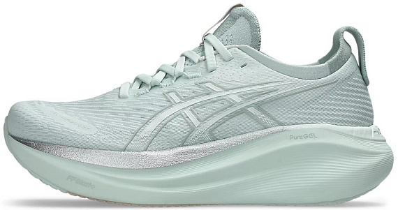 Кроссовки женские ASICS Gel-Nimbus 27 Pure Aqua/White - Фото 8 большая