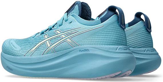 Кроссовки женские ASICS Gel-Nimbus 27 Stillwater/Cream - Фото 3 большая