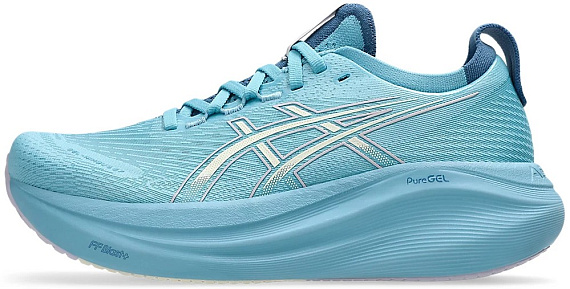 Кроссовки женские ASICS Gel-Nimbus 27 Stillwater/Cream - Фото 8 большая