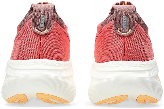 Кроссовки женские ASICS Gel-Nimbus 27 Dark Pink Clay/Orange Glow - Фото 5 большая