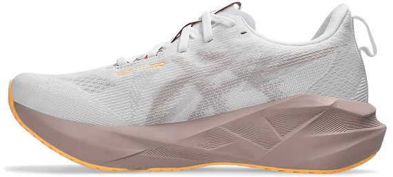 Кроссовки женские ASICS Novablast 5 White/Fawn - Фото 2 большая