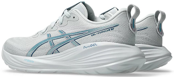 Кроссовки женские ASICS Gel-Cumulus 27 Concrete/Winter Sea - Фото 5 большая