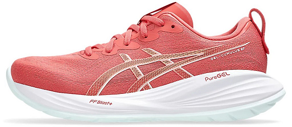 Кроссовки женские ASICS Gel-Cumulus 27 Dark Pink Clay/Cream - Фото 4 большая