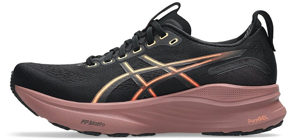 Кроссовки женские ASICS Gel-Kayano 32 Black/Dark Currant - Фото 2 большая
