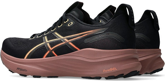 Кроссовки женские ASICS Gel-Kayano 32 Black/Dark Currant - Фото 4 большая
