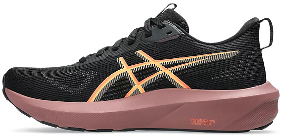 Кроссовки женские ASICS Gt-1000 14 Black/Vivid Coral - Фото 4 большая