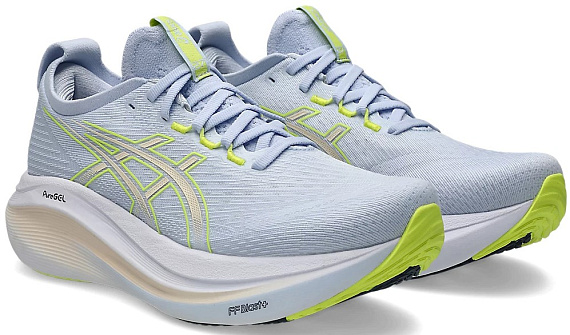 Кроссовки женские ASICS Gel-Nimbus 27 Blue Fade/Pearl Pink - Фото 2 большая