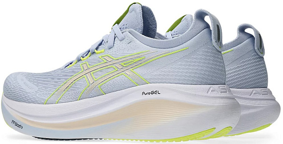 Кроссовки женские ASICS Gel-Nimbus 27 Blue Fade/Pearl Pink - Фото 3 большая