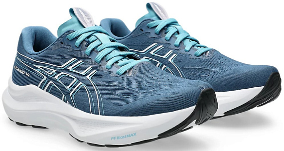 Кроссовки женские ASICS Gt-2000 14 Winter Sea/White - Фото 2 большая