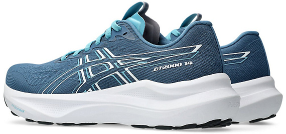 Кроссовки женские ASICS Gt-2000 14 Winter Sea/White - Фото 3 большая