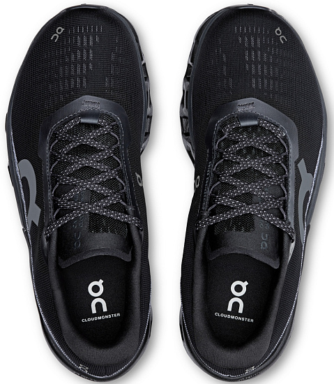 Кроссовки женские On Cloudmonster 2 Black/Eclipse - Фото 6 большая