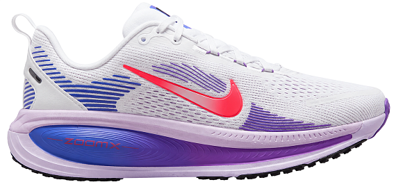 Кроссовки женские Nike Vomero 18 White/Hot Lava-Violet Mist-Sapphire-Brt Violet-Black - Фото 1 большая