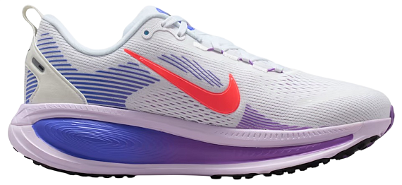 Кроссовки женские Nike Vomero 18 White/Hot Lava-Violet Mist-Sapphire-Brt Violet-Black - Фото 5 большая