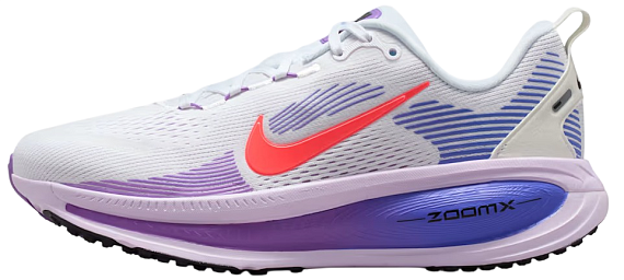 Кроссовки женские Nike Vomero 18 White/Hot Lava-Violet Mist-Sapphire-Brt Violet-Black - Фото 7 большая