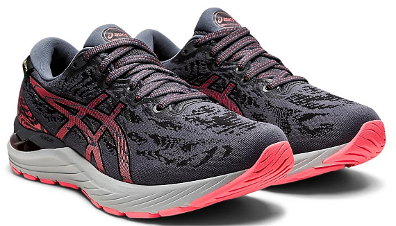 Кроссовки женские ASICS Gel-Cumulus 23 Gtx Carrier Grey/Black - Фото 3 большая