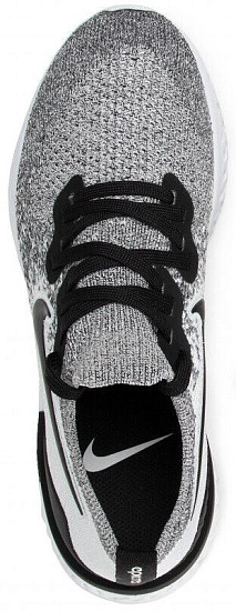Кроссовки женские Nike Epic React Flyknit 2 White/Grey - Фото 4 большая