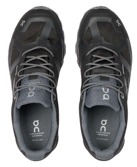 Кроссовки женские On Cloudventure Waterproof Black/Graphit - Фото 3 большая