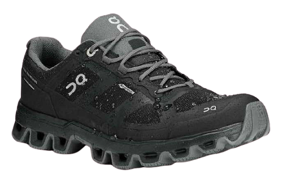 Кроссовки женские On Cloudventure Waterproof Black/Graphit - Фото 6 большая