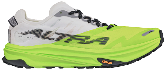 Кроссовки женские Altra Mont Blanc Carbon White/Lime - Фото 1 большая