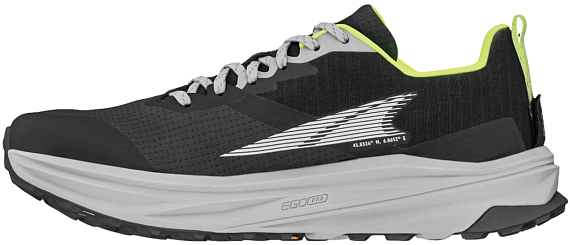 Кроссовки женские Altra Mont Blanc Speed Black/Lime - Фото 3 большая