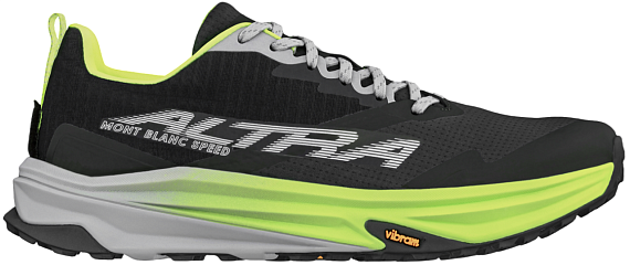 Кроссовки женские Altra Mont Blanc Speed Black/Lime - Фото 1 большая