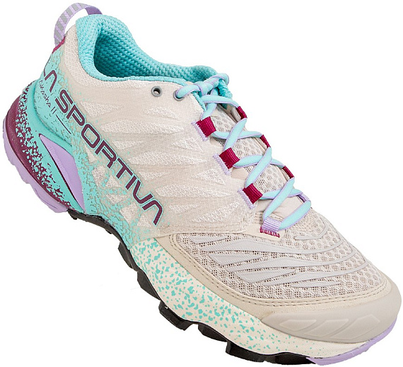 Кроссовки женские La Sportiva Akasha II Shadow/Red Plum - Фото 3 большая