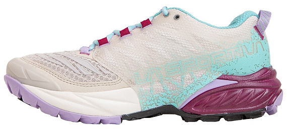 Кроссовки женские La Sportiva Akasha II Shadow/Red Plum - Фото 4 большая