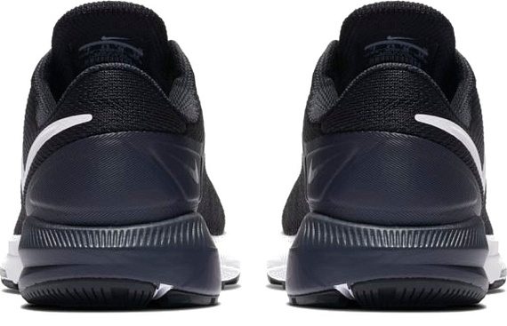 Кроссовки женские Nike Air Zoom Structure 22 Black/White-Gridiron - Фото 3 большая