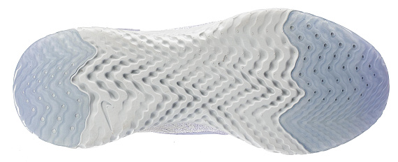 Кроссовки женские Nike Epic React Flyknit 2 Lavender Mist/Lavender Mist-Vast Grey - Фото 7 большая