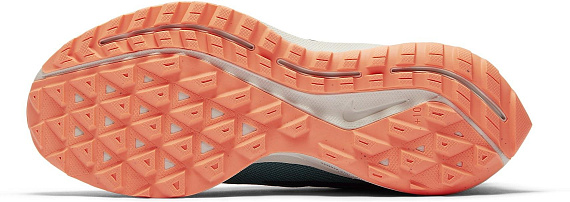 Кроссовки женские Nike Zoom Pegasus 36 Trail GTX Bicoastal/Off Noir/Silver Pine - Фото 4 большая