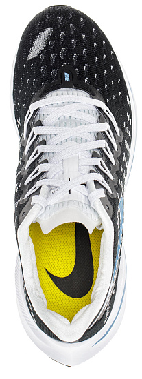Кроссовки женские Nike Air Zoom Vomero 14 Black/Light Blue-Half Blue-White - Фото 8 большая