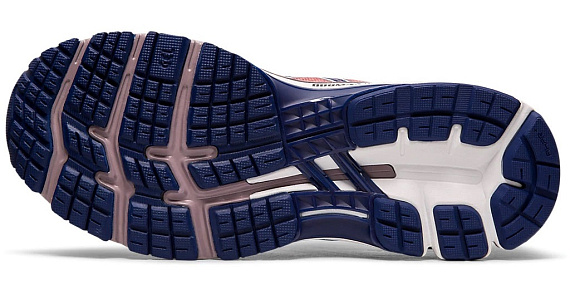 Кроссовки женские ASICS Gel-Kayano 26 Violet Blush/Dive Blue - Фото 2 большая