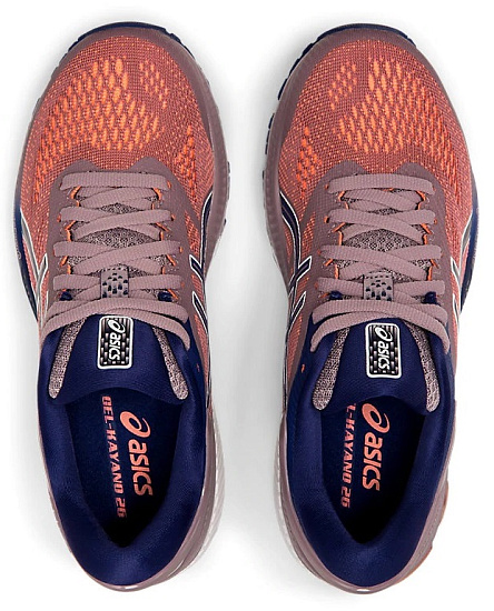Кроссовки женские ASICS Gel-Kayano 26 Violet Blush/Dive Blue - Фото 5 большая