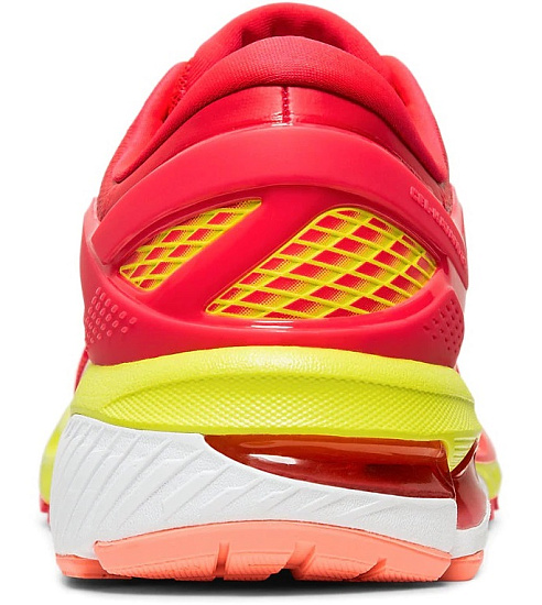 Кроссовки женские ASICS Gel-Kayano 26 Laser Pink/Sour Yuzu - Фото 3 большая