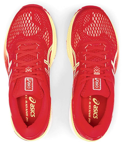 Кроссовки женские ASICS Gel-Kayano 26 Laser Pink/Sour Yuzu - Фото 5 большая