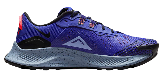 Кроссовки женские Nike Pegasus Trail 3 Lapis/Black/Flash Crimson/Light Thistle - Фото 3 большая