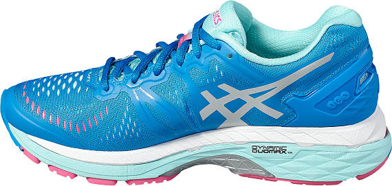 Кроссовки женские ASICS Gel-Kayano 23 Голубой/Серебристый/Белый - Фото 2 большая