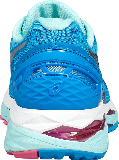 Кроссовки женские ASICS Gel-Kayano 23 Голубой/Серебристый/Белый - Фото 4 большая