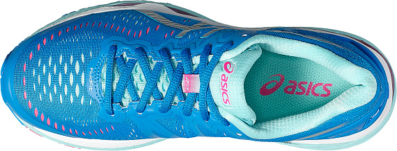 Кроссовки женские ASICS Gel-Kayano 23 Голубой/Серебристый/Белый - Фото 5 большая
