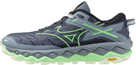 Кроссовки женские Mizuno Wave Mujin 10 Violet Indigo/Neo Mint/Citadel - Фото 6 большая