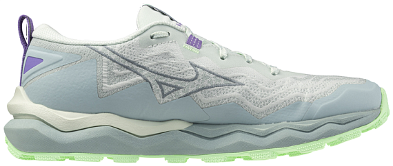 Кроссовки женские Mizuno Wave Daichi 9 Hint of Mint/Citadel/Ether - Фото 4 большая