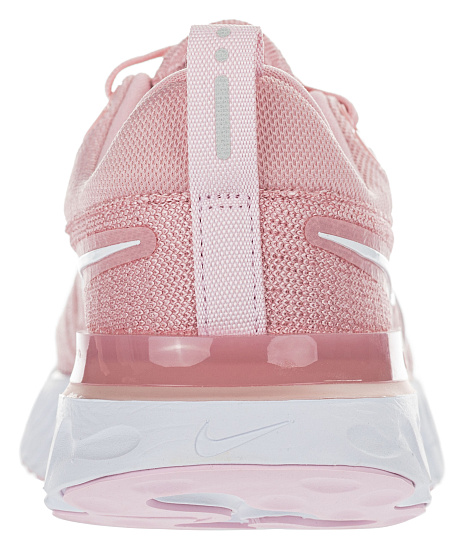 Кроссовки женские Nike React Infinity Run Flyknit 2 Pink Glaze/Pink Foam/White - Фото 3 большая