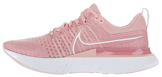 Кроссовки женские Nike React Infinity Run Flyknit 2 Pink Glaze/Pink Foam/White - Фото 5 большая