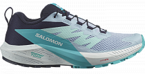 Кроссовки женские Salomon Sense Ride 5 Cashmere Blue/Carbon/Peacock Blue