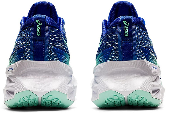 Кроссовки женские ASICS Novablast 2 Lapis Lazuli Blue/White - Фото 5 большая