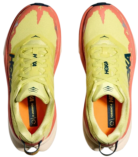 Кроссовки женские Hoka Torrent 4 Yuzu/Feldspar - Фото 2 большая