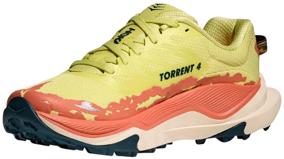 Кроссовки женские Hoka Torrent 4 Yuzu/Feldspar - Фото 3 большая