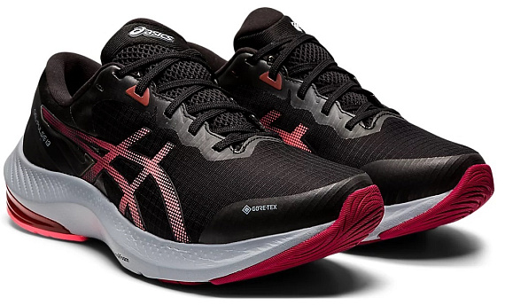 Кроссовки женские ASICS Gel-Pulse 13 Gtx Black/Blazing Coral - Фото 2 большая
