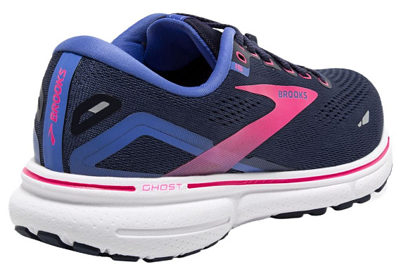 Кроссовки женские Brooks Ghost 15 Gtx Peacoat/Blue/Pink - Фото 5 большая